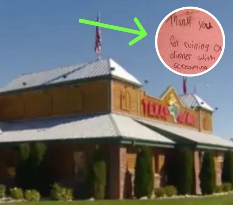 Strangers Slap ‘Nasty’ Note on Table, Shocking Family Mid-Dinner