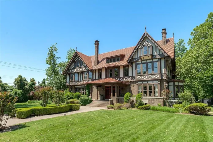 Classic Tudor-style estate with 5 Beds & 6 Baths