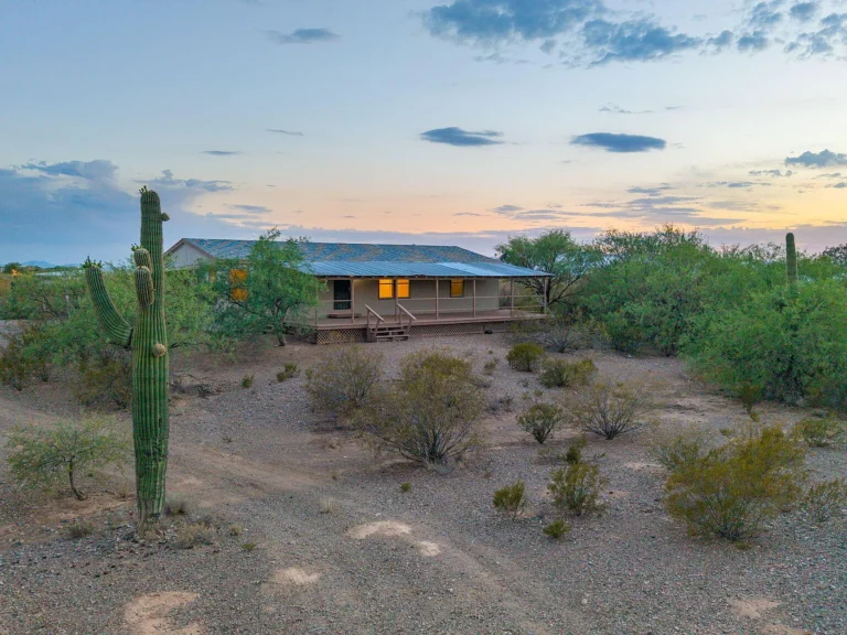 Private 4.17-Acre Desert Retreat with Mountain Views, Majestic Saguaros, Horse Property Potential, and Endless Arizona Sunsets