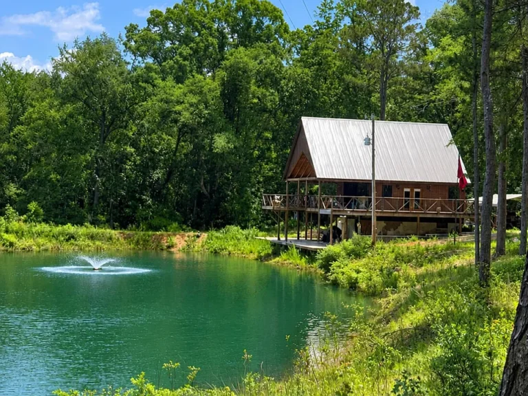 50-Acre Lakefront Cabin Retreat