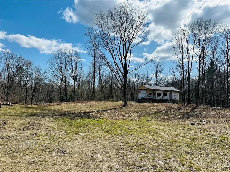 Rural Property with Camper on 51.7 Acres in Lowville, New York