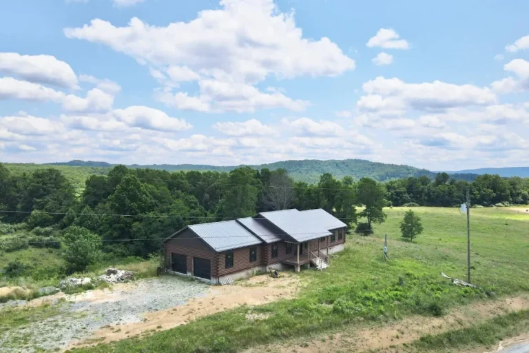 Log Cabin Property with 31.66 Acres in Princeton, West Virginia