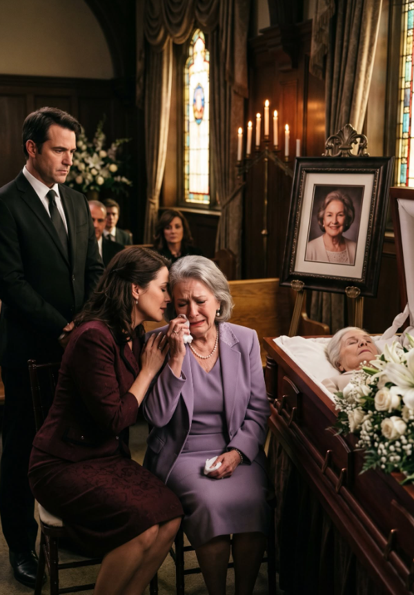 At My Daughter’s Funeral, My Son-in-Law’s Mistress Smirked, Whispered …